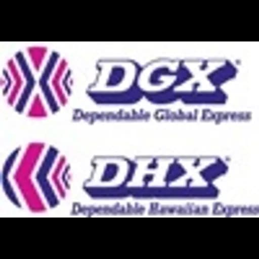 Los Angeles, CA - DGX (Affiliated Members: DHX-Dependable Hawaiian Express) (Los Angeles, Head Office) logo