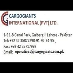 CARGOGIANTS INTERNATIONAL PVT LTD logo