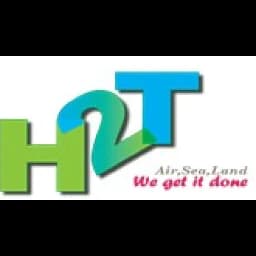 HERE TO THERE LOGISTRADE SERVICES logo