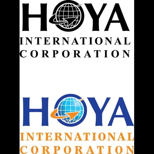 HOYA INTERNATIONAL CORP. logo