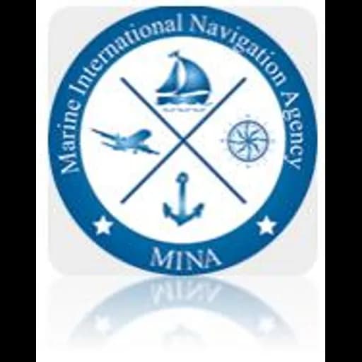 Marine International Navigation Agency S.A.L (MINA) logo