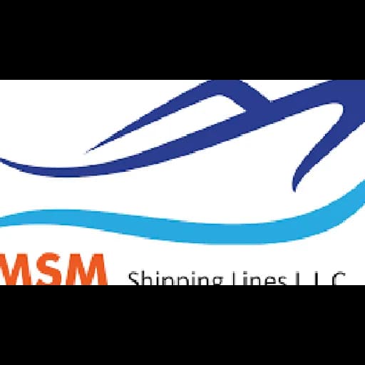 MSM SHIPPING LINE logo