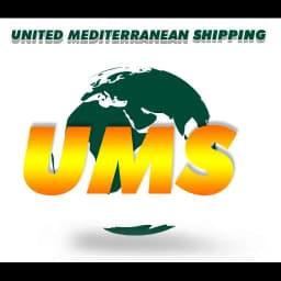 UMS United Mediterranean Shipping logo