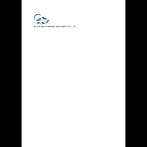 BLUE SEA SHIPPING AND LOGISTIC LLC logo