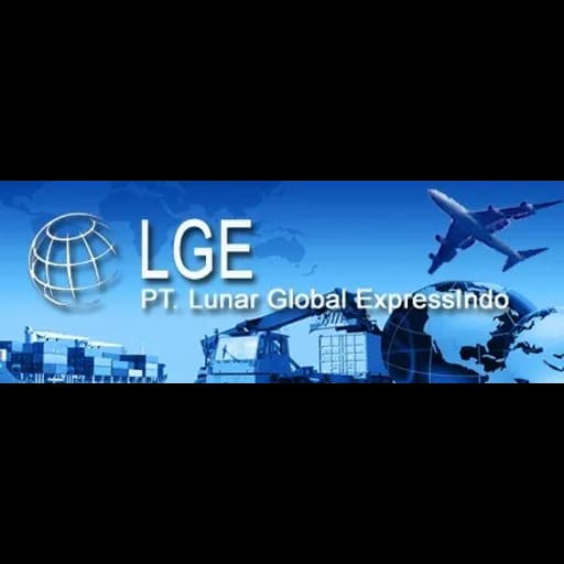 Lunar Global Expressindo logo