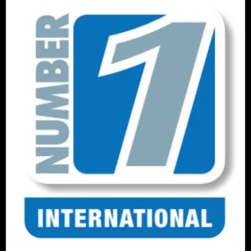 NUMBER 1 INTERNATIONAL logo