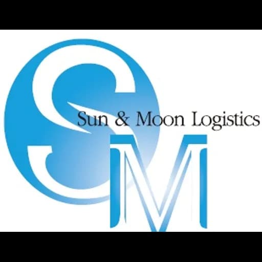 SUN & MOON LOGISTICS. logo