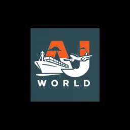 AJ WORLD logo